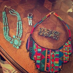 A set of four items from Anthropologie.